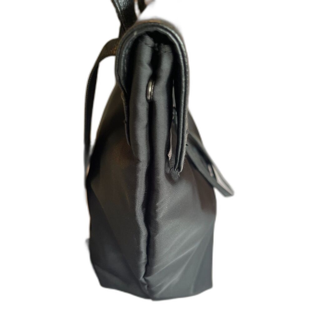 Botkier Ny Mini Trigger Nylon Black Backpack Doub… - image 3